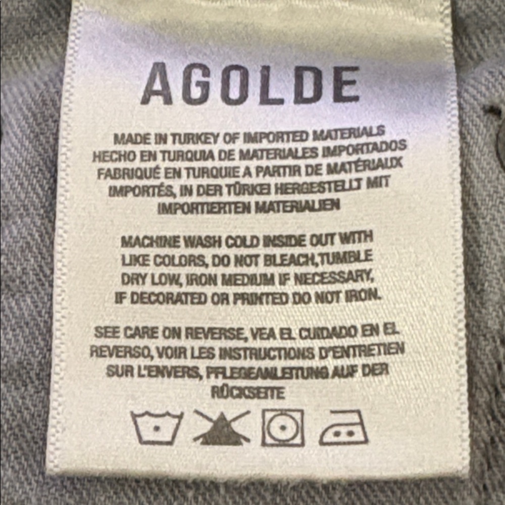 AGOLDE Riley High Rise Straight Crop Jeans - Picture 12 of 13